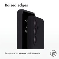 Accezz Liquid Silicone Back Cover with MagSafe Samsung Galaxy S26 FE - Black