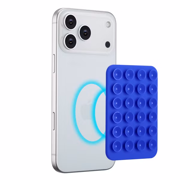 Selencia MagSafe zuignap telefoonhouder - Cobalt Blue