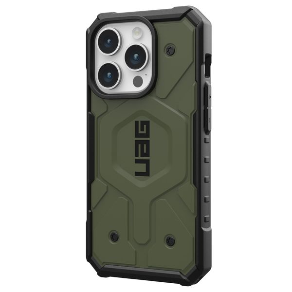 UAG Pathfinder Backcover MagSafe Apple iPhone 15 Pro - Olive Drab