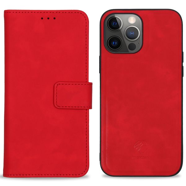 imoshion Uitneembare 2-in-1 Luxe Bookcase iPhone 13 Pro Max - Rood