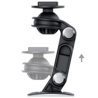 SP Connect Adhesive Mount Pro - Telefoonhouder voor auto en motor / scooter - Zwart