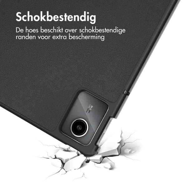 imoshion Trifold Hardcase Bookcase Lenovo Tab M11 - Zwart