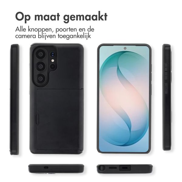 imoshion Backcover met pasjeshouder Samsung Galaxy S26 Ultra - Zwart