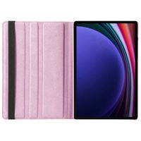 imoshion 360° draaibare Bookcase Samsung Galaxy Tab S9 11.0 inch / Tab S9 FE 10.9 inch - Roze