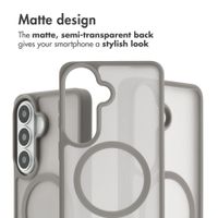 imoshion Colour Guard Back Cover with MagSafe Samsung Galaxy S26 - Grey