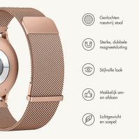 imoshion Milanees magnetisch bandje  - Universeel 18 mm aansluiting - Rose Gold