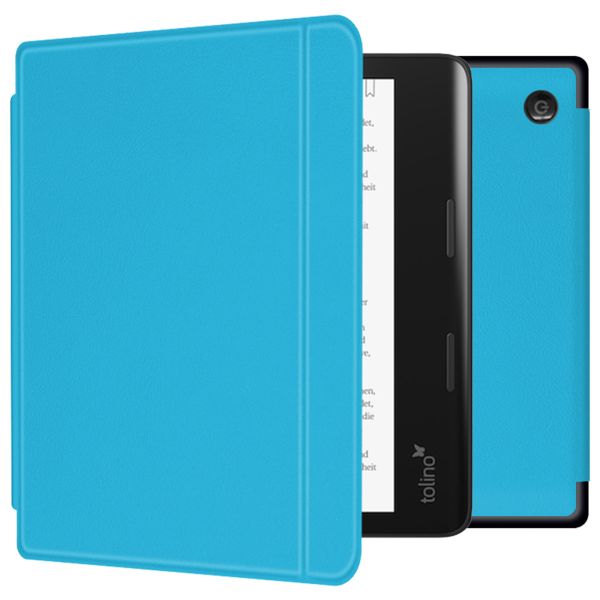 imoshion Slim Hard Case Sleepcover met stand Kobo Sage / Tolino Epos 3 - Lichtblauw