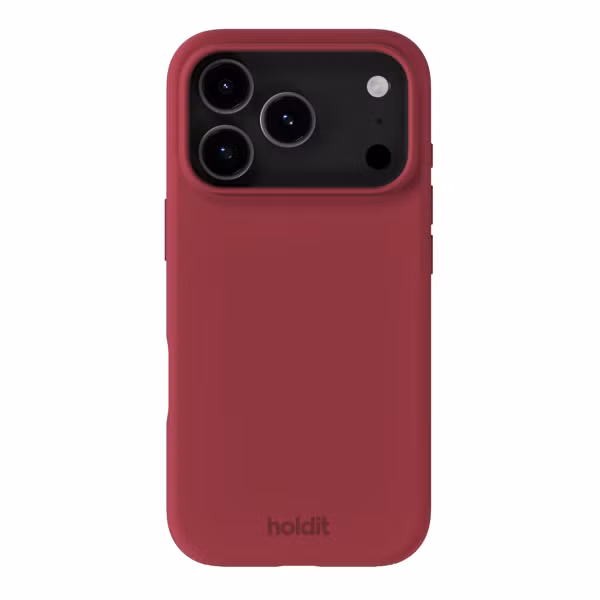 Holdit Silicone Case Apple iPhone 17 Pro Max - Red Velvet