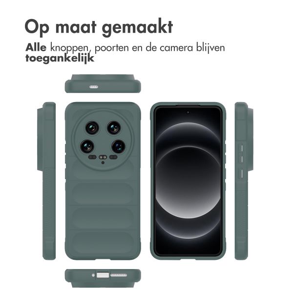 imoshion EasyGrip Backcover Xiaomi 14 Ultra - Donkergroen