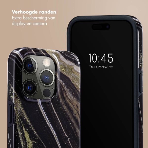 Selencia Vivid Backcover Apple iPhone 15 Pro - Chic Marble