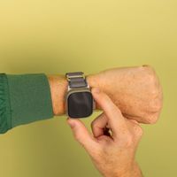 imoshion Nylon Alpine bandje Apple Watch Series 1 t/m 11 / SE / Ultra (44/45/46/49 mm) - Blauw