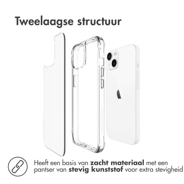 imoshion Rugged Air Case Apple iPhone 13 Mini - Transparant