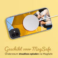 Ontwerp je eigen MagSafe Clear Case Apple iPhone 12 (Pro) - Transparant