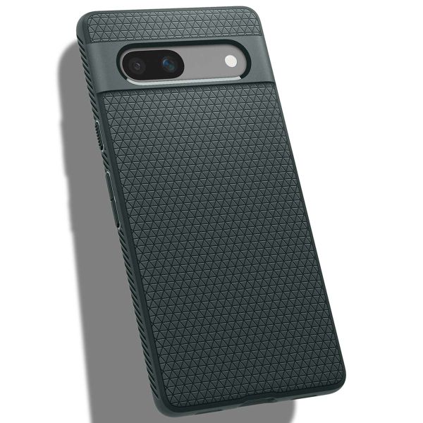 Spigen Liquid Air Backcover Google Pixel 7a - Abyss Green