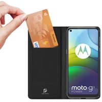 Dux Ducis Slim Softcase Bookcase Motorola Moto G9 Power - Zwart