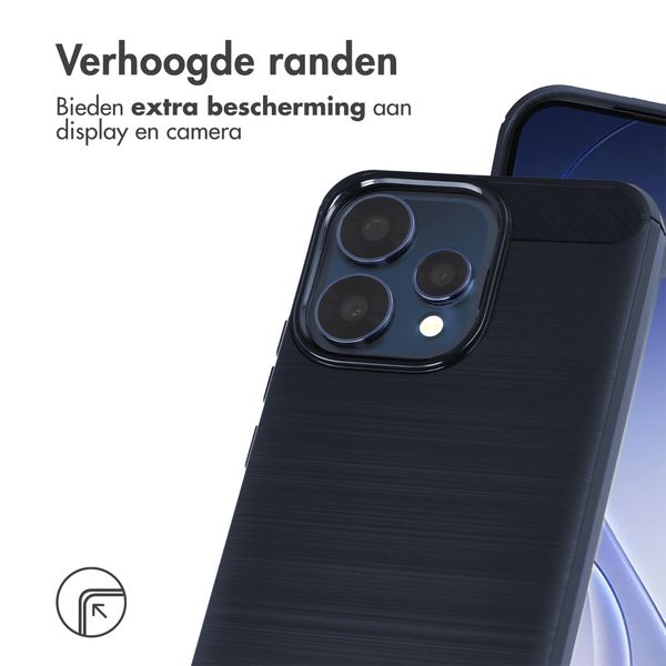 imoshion Brushed Backcover Oppo Reno15 F (5G) - Donkerblauw