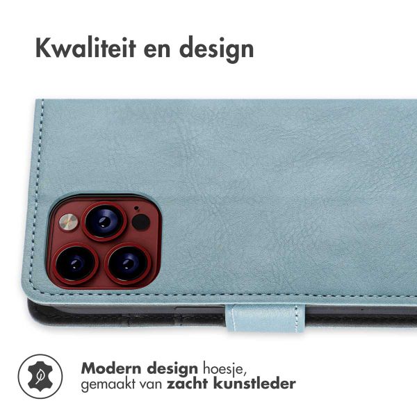 imoshion Luxe Bookcase Apple iPhone 15 Pro - Lichtblauw