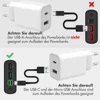 imoshion Powerbank 27.000 mAh - Quick Charge en Power Delivery - Zwart