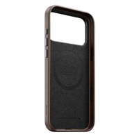 Nomad Traditional Horween Leather Backcover met MagSafe Apple iPhone 17 Pro Max - Rustic Brown