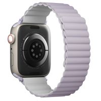 Uniq Revix dubbelzijdig bandje Apple Watch Series 1 t/m 10 / SE / Ultra (2) (44/45/46/49 mm) - Lilac/White