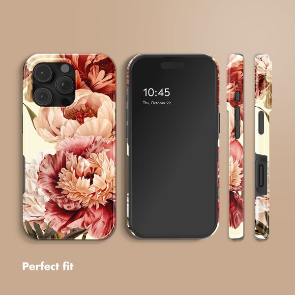 Selencia Vivid Back Cover with MagSafe Apple iPhone 16 Pro - Vintage Peony