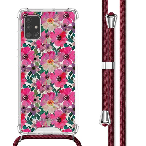 imoshion Design hoesje met koord Samsung Galaxy A51 - Flower Water