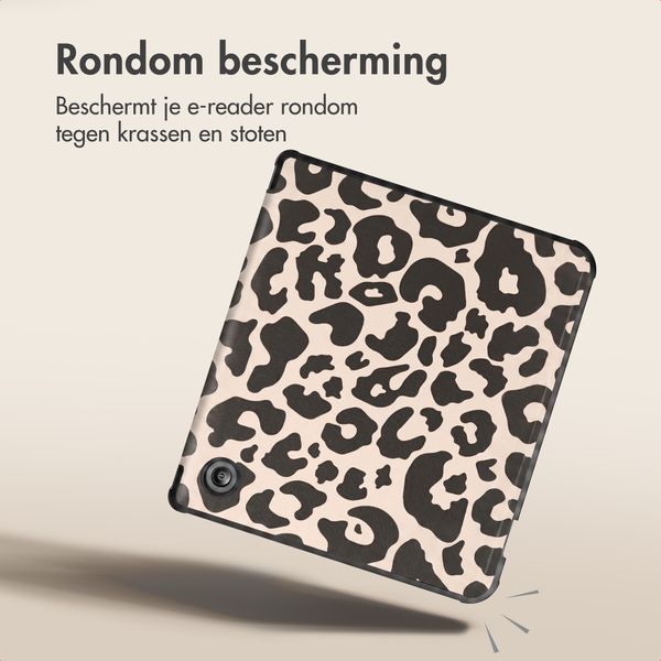 imoshion Design Vouwbare Bookcase Kobo Libra Colour - Leopard