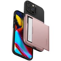 Spigen Slim Armor CS Backcover iPhone 13 Pro - Rosé Goud