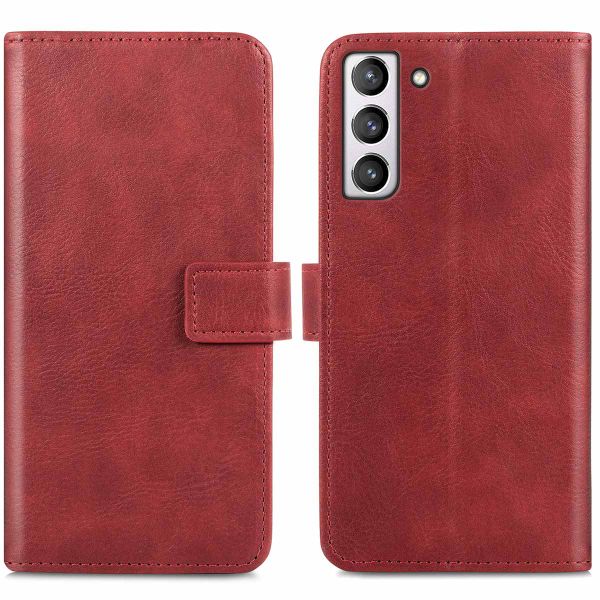 imoshion Luxe Bookcase Samsung Galaxy S21 FE - Rood