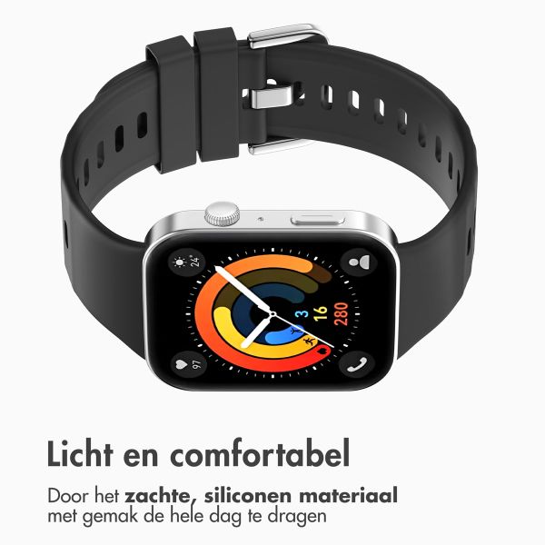 imoshion Siliconen bandje Huawei Watch Fit 3 - Zwart