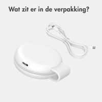 imoshion 2-in-1 Draadloze Reisoplader 25W - iPhone / AirPods / Apple Watch - Qi2.2 - Wit
