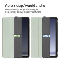 imoshion Trifold Bookcase Samsung Galaxy Tab A9 Plus - Lichtgroen