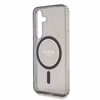 Guess MagSafe IML Glitter Gradient Case Samsung Galaxy S25 - Zwart