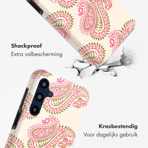 Selencia Vivid Backcover Samsung Galaxy A16 - Paisley Blush