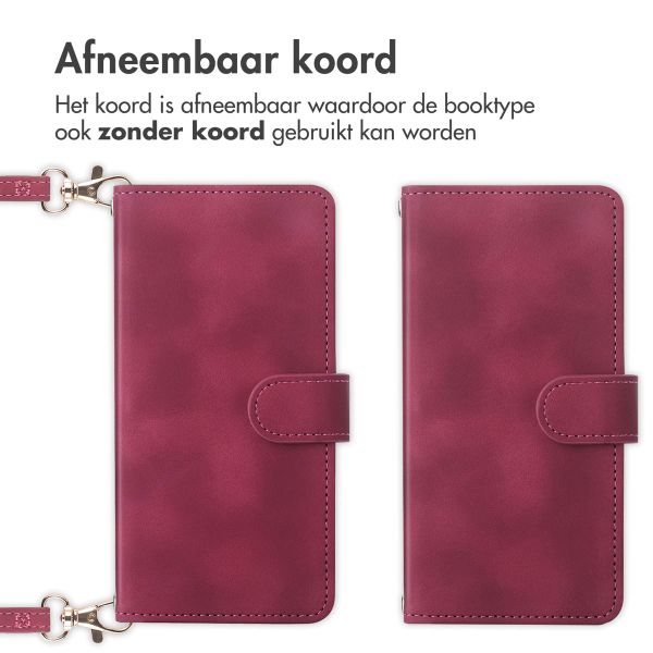 imoshion Bookcase met koord Apple iPhone SE (2022 / 2020) / 8 / 7 - Rood