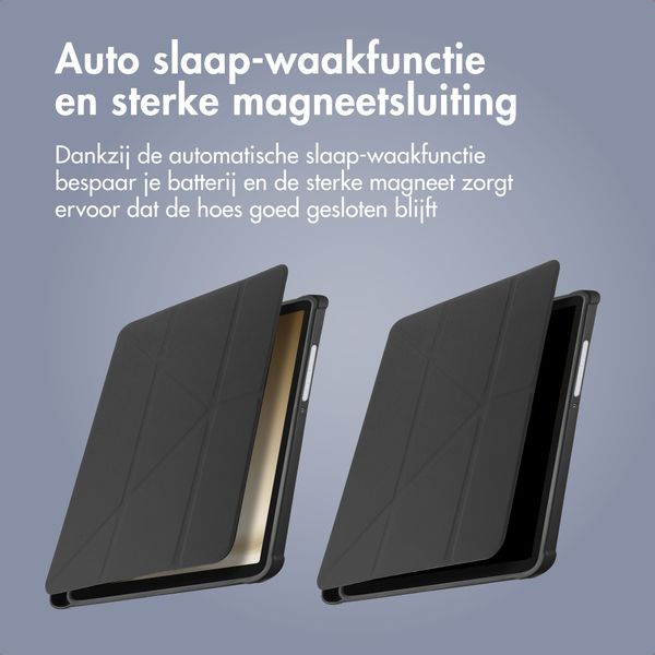 imoshion Origami Bookcase Samsung Galaxy Tab A11 - Zwart