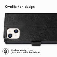 imoshion Luxe Bookcase Apple iPhone 13 - Zwart