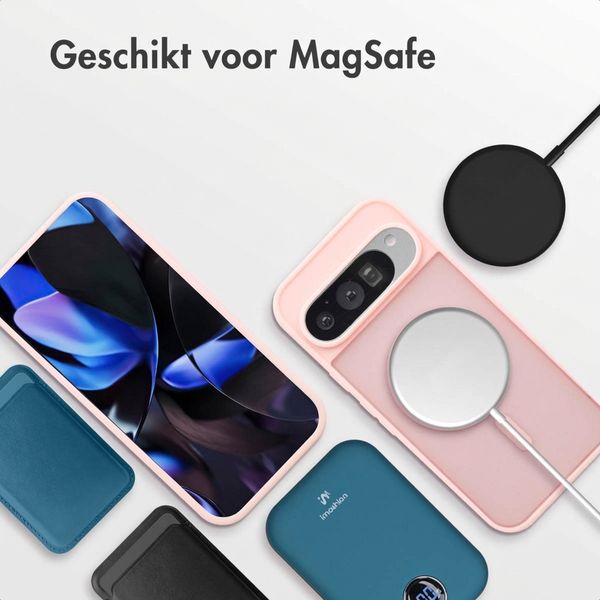 imoshion Color Guard Backcover met MagSafe Google Pixel 9 / 9 Pro / 10 / 10 Pro - Lichtroze