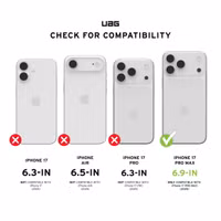 UAG Shield Plus Screenprotector Apple iPhone 17 Pro Max