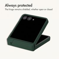 imoshion Colour Back Cover with Stand Samsung Galaxy Z Flip 8 - Dark Green