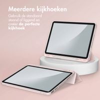 Accezz Smart Silicone Bookcase Apple iPad Air 11 inch (2026) M4 / (2025) M3 / (2024) M2 / Air 5 (2022) / Air 4 (2020) - Roze