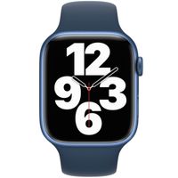 Apple Sport Band Apple Watch Series 1 t/m 9 / SE (38/40/41 mm) | Series 10 (42 mm) - Abyss Blue