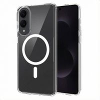 Accezz Xtreme Impact Backcover met MagSafe Samsung Galaxy S25 Edge - Transparant