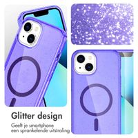 imoshion Sparkle Backcover met MagSafe iPhone 14 - Paars