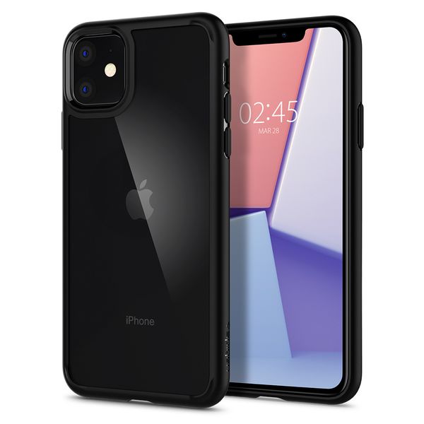 Spigen Ultra Hybrid Backcover iPhone 11 - Zwart