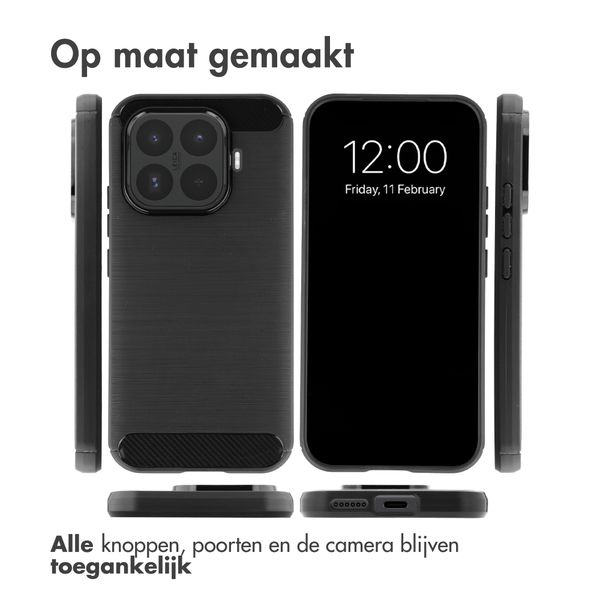 imoshion Brushed Backcover Xiaomi 17T - Zwart