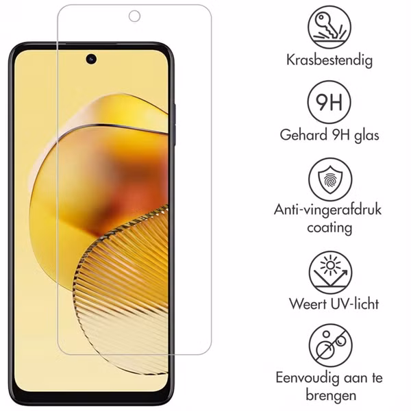 Selencia Gehard Glas Screenprotector Motorola Moto G73