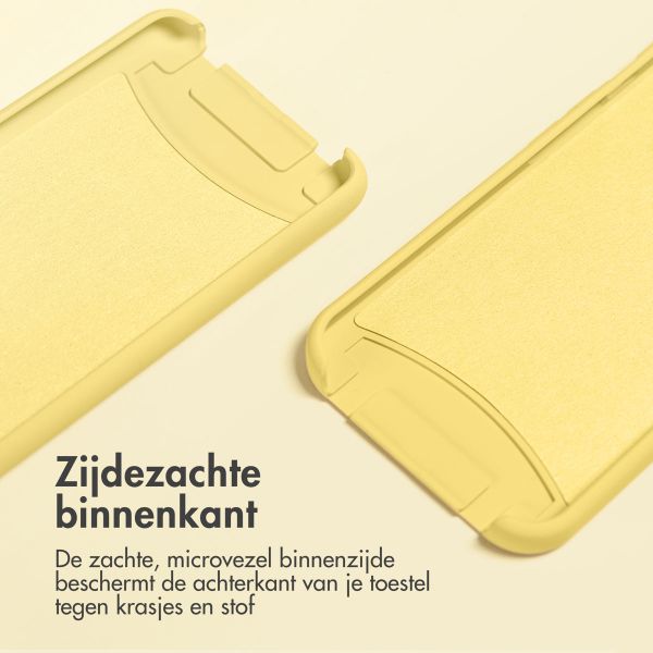 imoshion Color Backcover met afneembaar koord iPhone SE (2022 / 2020) / 8 / 7 - Geel