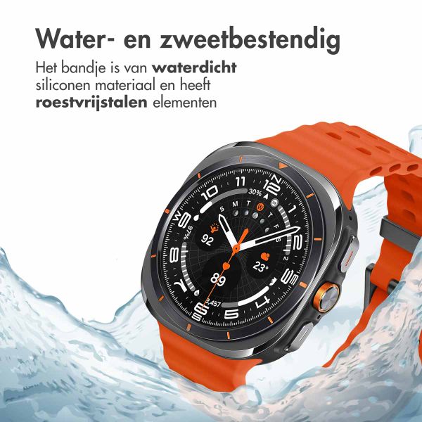 imoshion Ocean Strap Samsung Galaxy Watch Ultra - Oranje