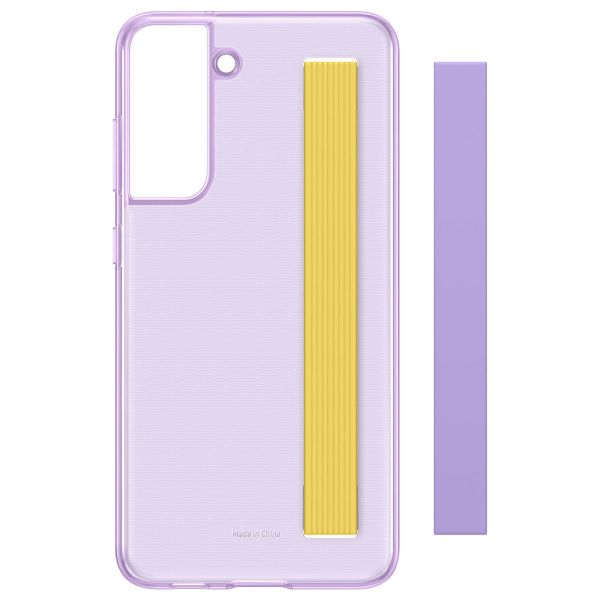 Samsung Originele Slim Strap Cover Galaxy S21 FE - Lavender